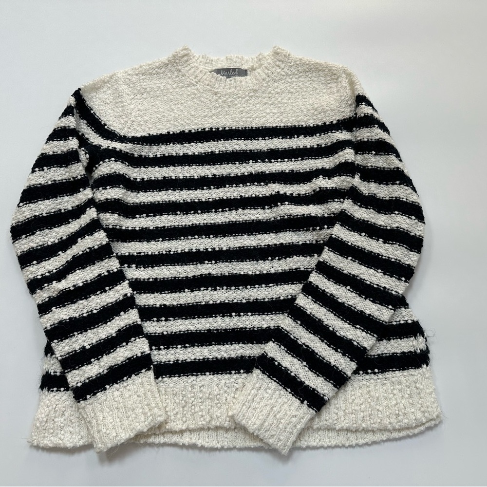 Marled by Reunited Clothing striped sweater size XS